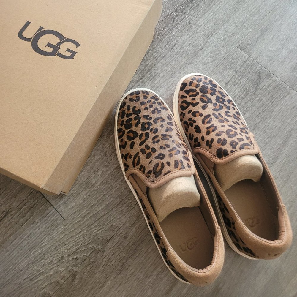 Ugg leopard shoes Brand NEW size 7